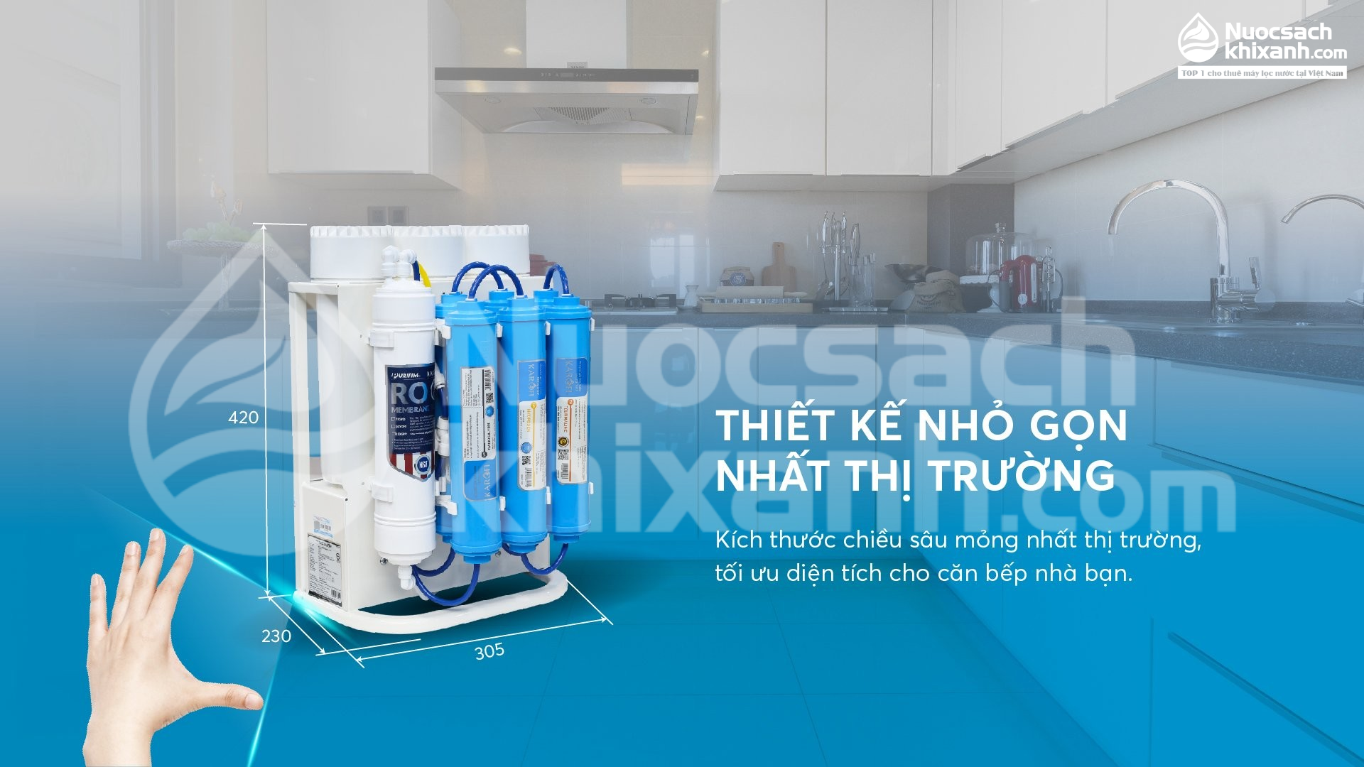 Máy sở hữu thiết kế nhỏ gọn giúp tối ưu không gian gia đình