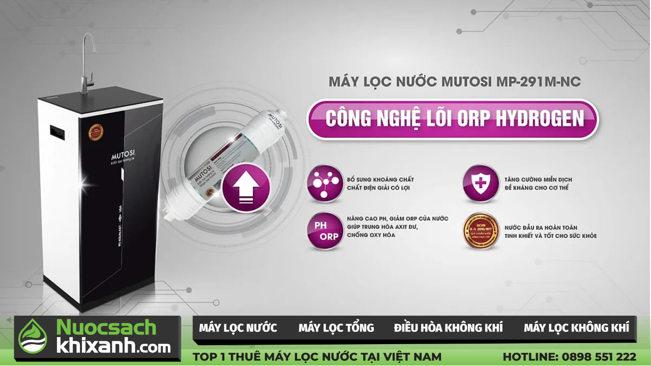 Máy lọc nước Karofi và Mutosi loại nào tốt hơn?