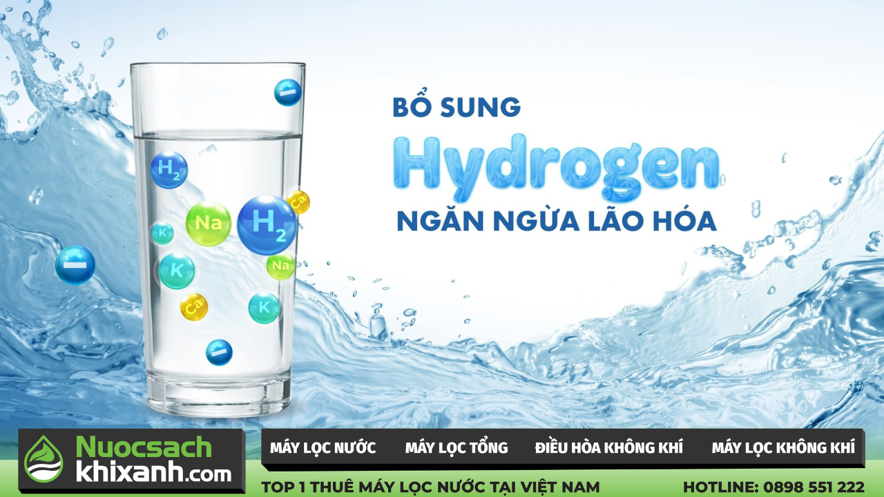 công nghệ sản xuất nước hydrogen