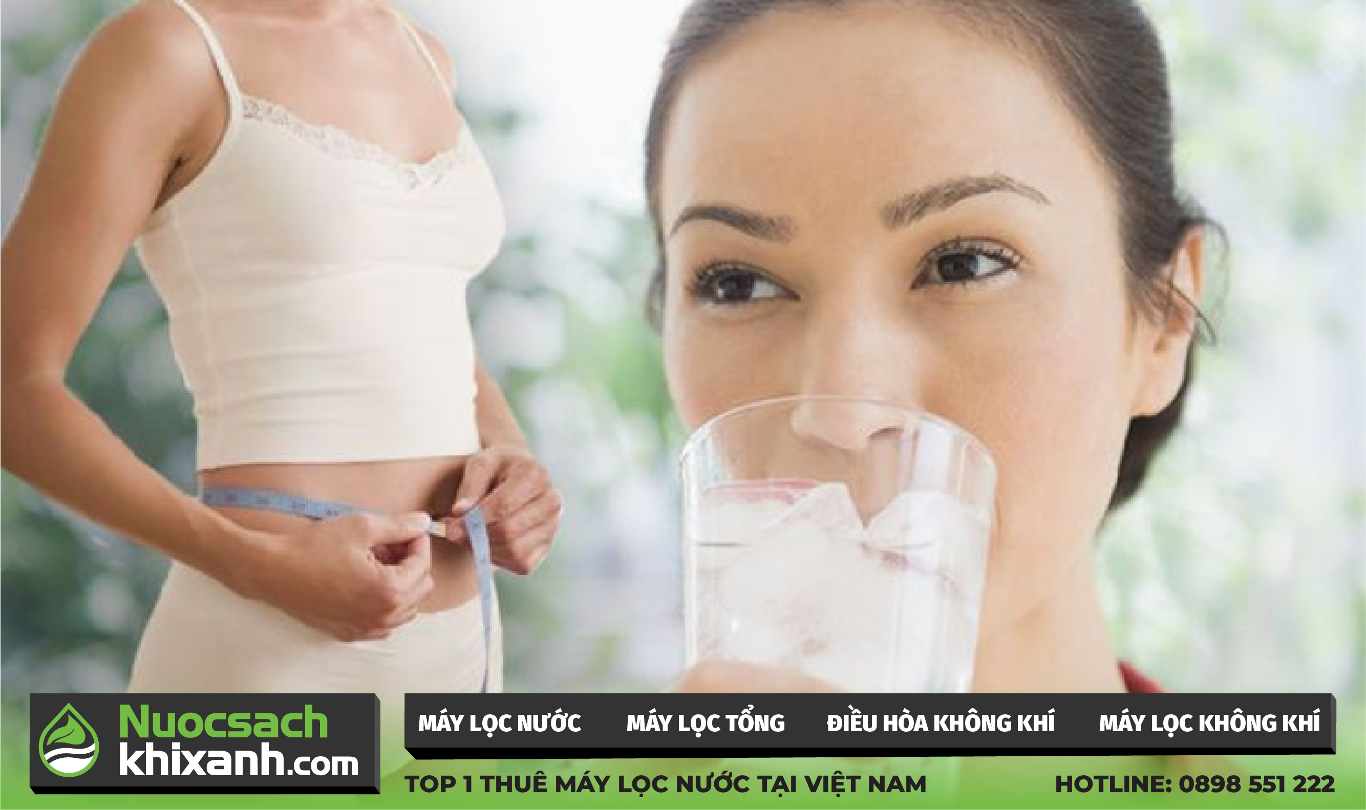 Uống nước lọc có giúp giảm béo sau sinh?