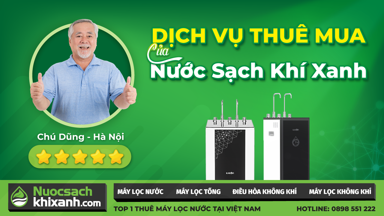 [Review] Khách hàng đánh giá dịch vụ thuê mua của Nước Sạch Khí Xanh